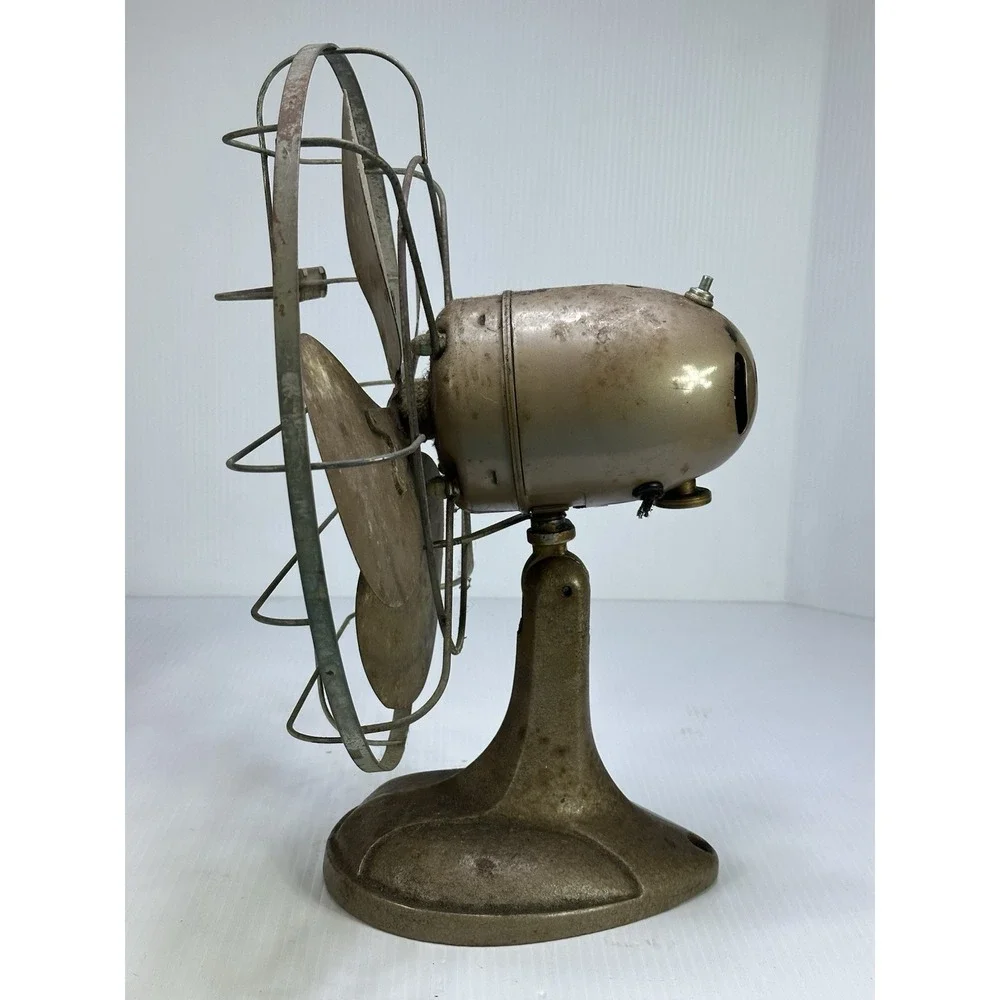 Emerson Jr 2660-K Electric House Fan Metal Blades & Guard Vintage For Parts
